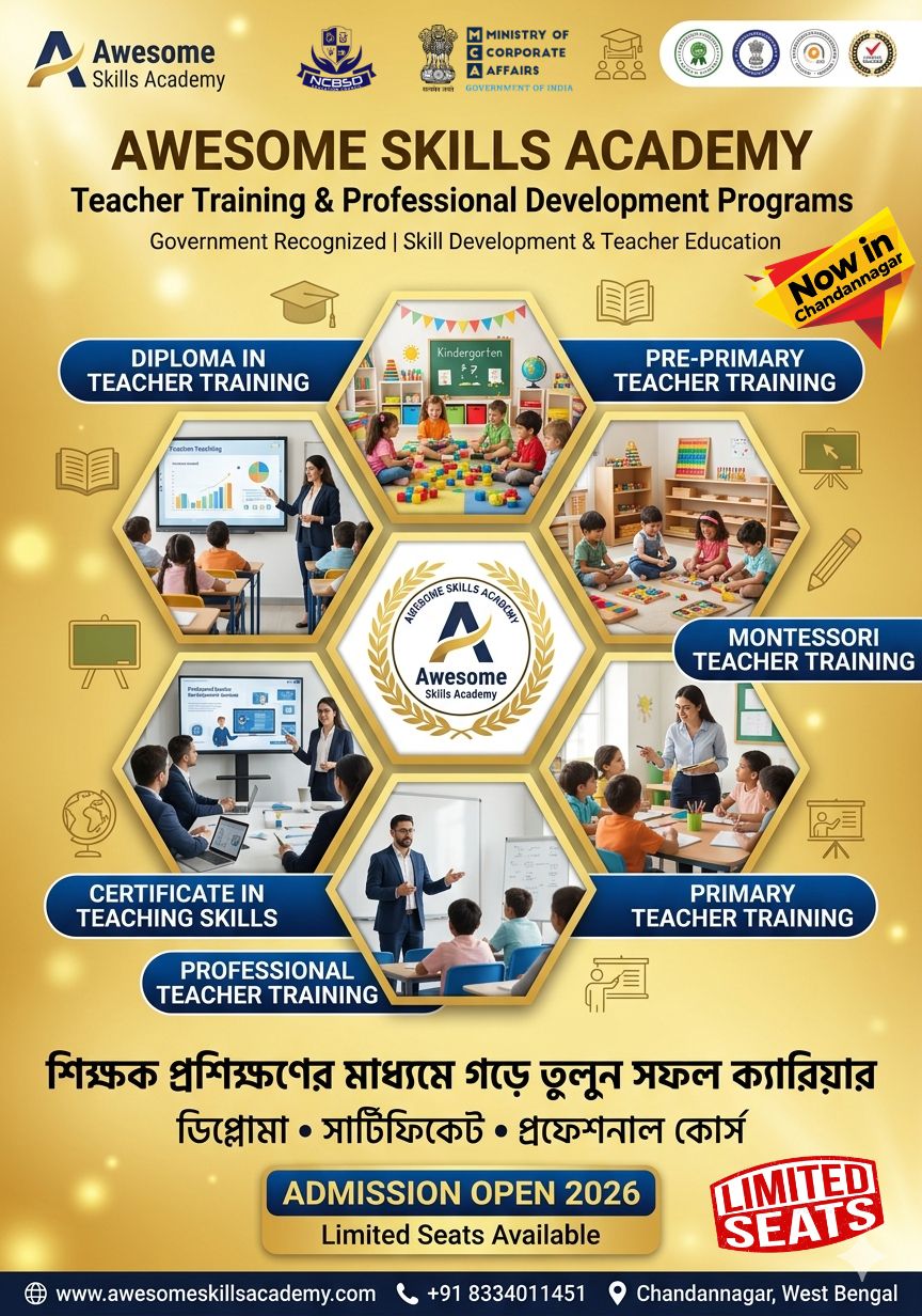 Teacher Training Admission Open